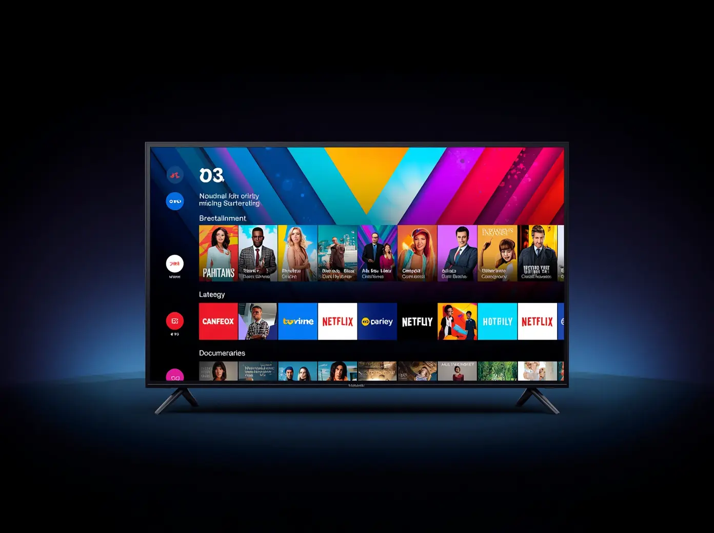 Couple enjoying premium movie night streaming 4K films on IPTV UK — 80,000+ on demand titles